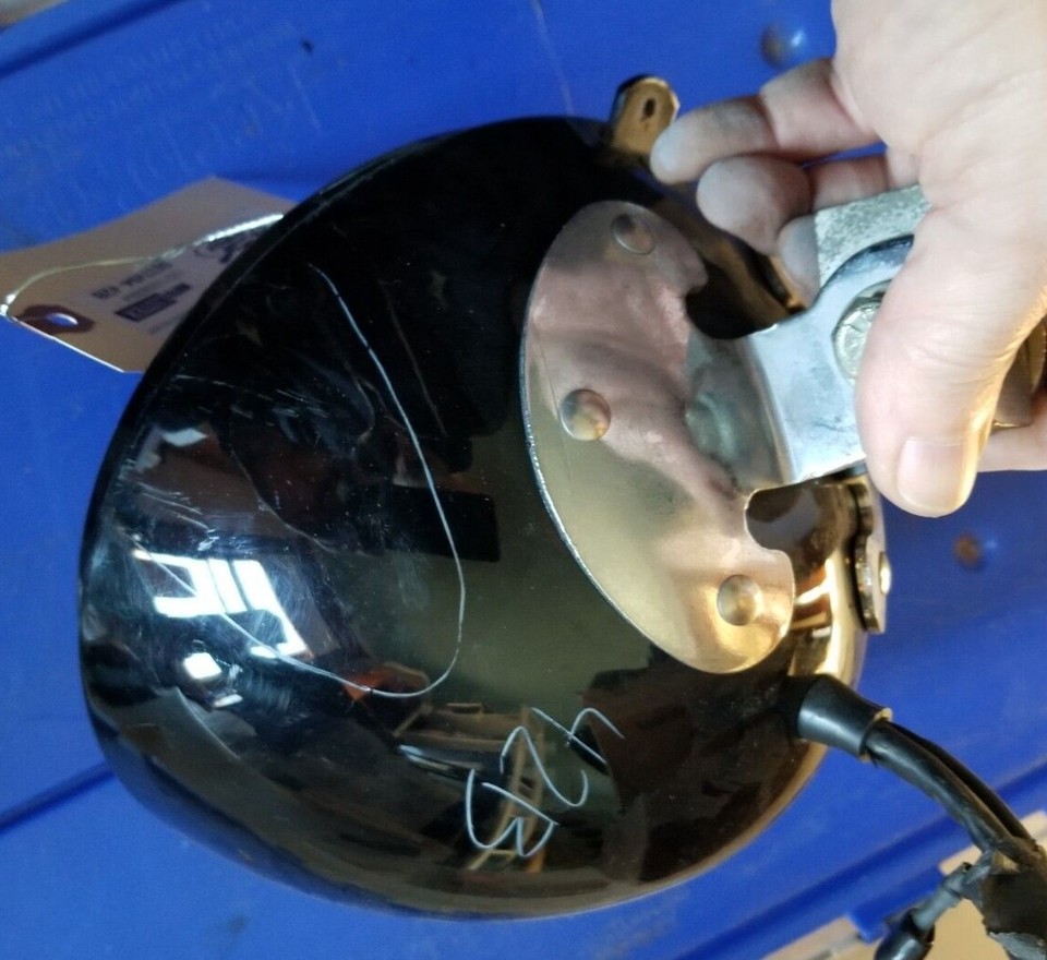 2010 Harley Fatboy Fat Boy Headlight Head Light Lamp Bucket Housing OEM eBay