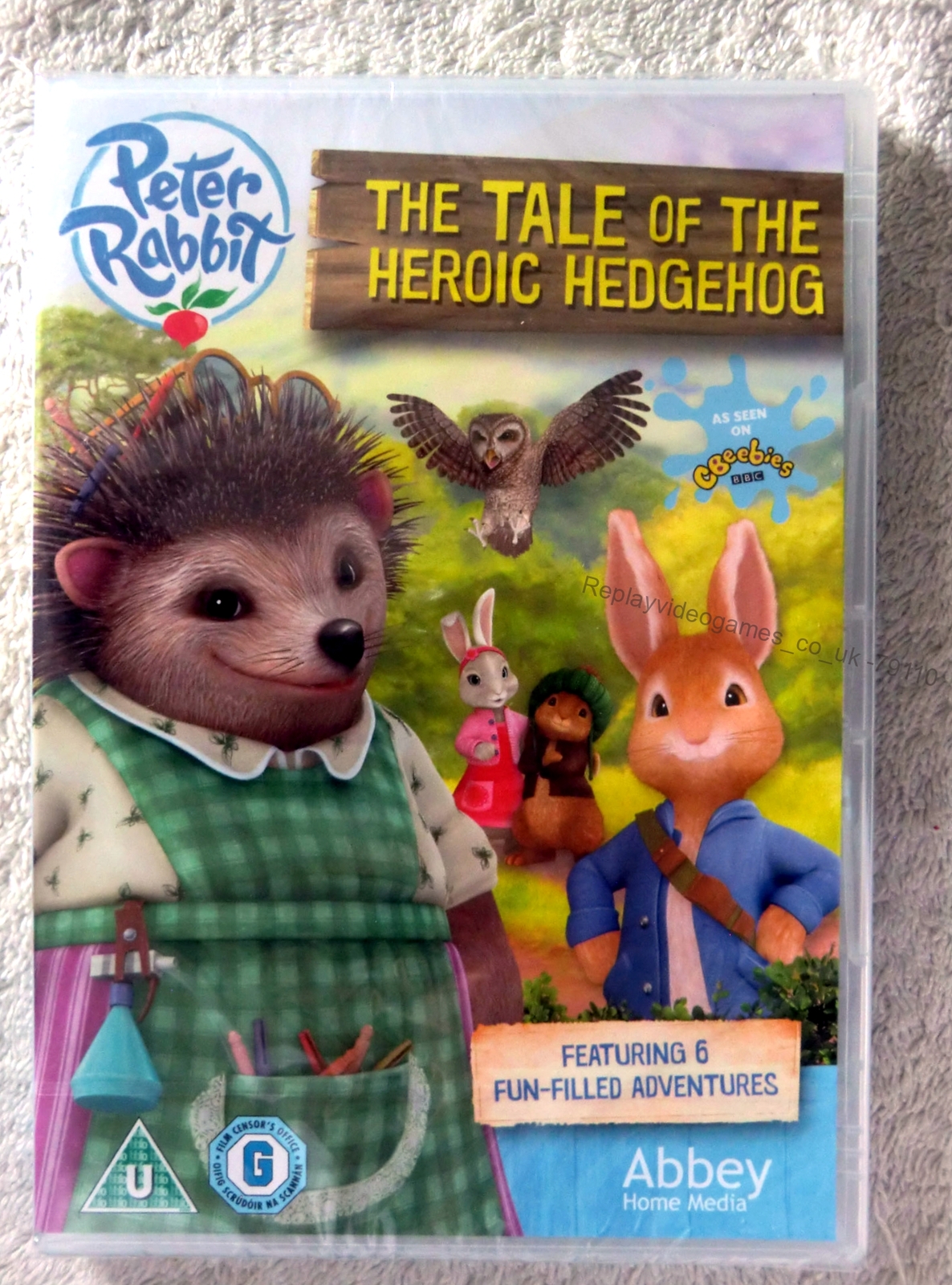 79110 DVD - Peter Rabbit The Tale Of The Heroic Hedgehog [NEW / SEALED]  2019  A