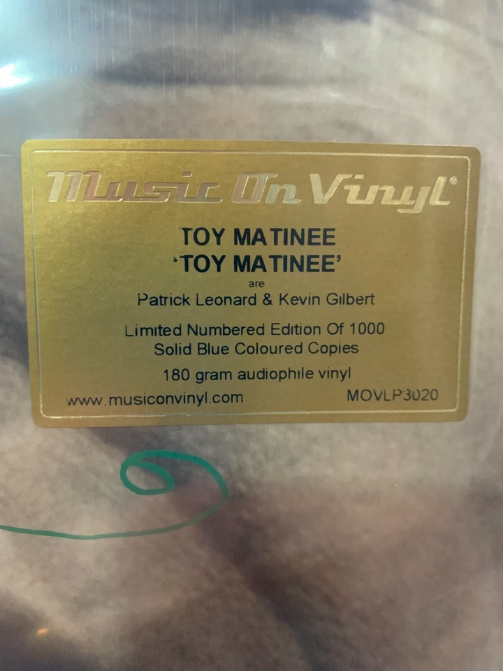 Toy Matinee LP Solid Blue Colored Vinyl Sealed 2022 eBay
