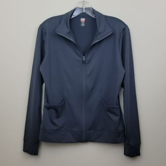 SB Performance Gray Lightweight Zip Jacket M - image 1