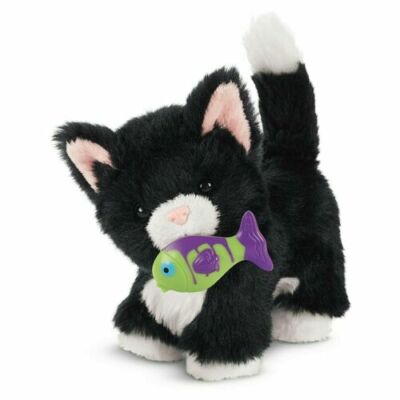NIB ~American Girl Tuxedo Cat~ Truly Me Pets 2017 Kitten Toy Fish Magnet Pet Dog