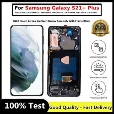 Für Samsung Galaxy S21+ Plus SM-G996 OLED Bildschirm Display Digitizer Baugruppe UK