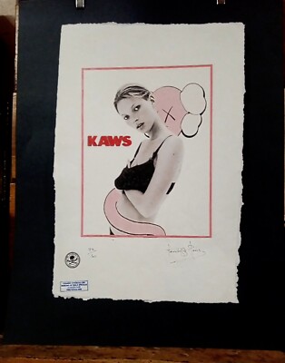 だ*い様 限定額装品KAWS × David Sims Kate Mossマット APARTE: KATE MOSS ❘ KAWS COLLABORATION WITH DAVID SIMS