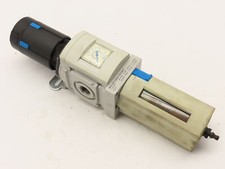 Festo MS6-LFR-3/8-D6-C-R-V-AS-Z Filter regulator w/gauge Pressure Reducing Valve
