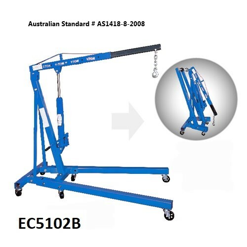Engine Crane, Hoist, 1800kg Australian Standards AS 1418.82008