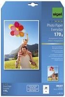 Sigel Inkjet Fotopapier Everyday HochgläNzend 170 G/Qm A4 20 Blatt IP713