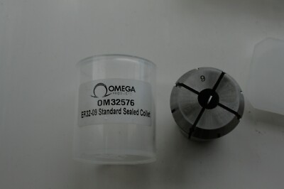 Omega Federspannhülse Präzisionsspannfutter ER32 9 mm Durchmesser Spannhülse OM32576