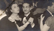  44750 CONSTANTINOPLE Turkey. Greek pair of dancers. Photo PC size RPPC VART