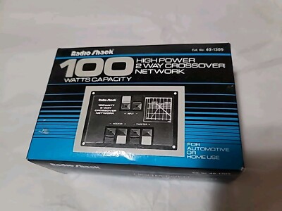 Radio Shack 100 Watt Crossover - New