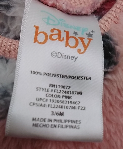 Disney Baby Garanimals Modern Moments Infant Girl 3Pc Outfit  Set Sz 3-6 M NEW - Picture 5 of 11