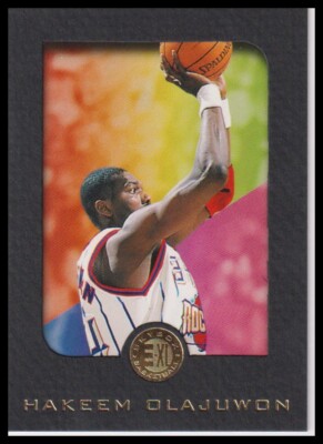 1995-96 SkyBox E-XL #32 Hakeem Olajuwon