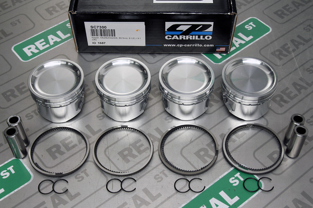 CP Pistons for 240SX KA24E KA24DE 89.5mm 8.01 (E) 9.01 (DE