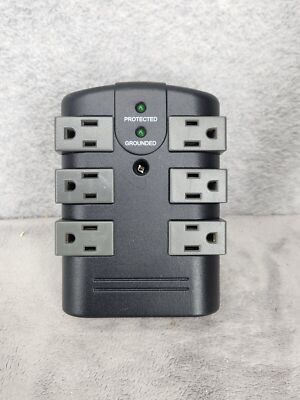 Current Taps Model S9P646P6, Surge Protected 120 Volt 6 Outlets
