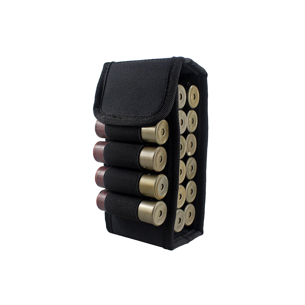 Tactical Magazine Pouch Molle 16 Rounds 12/20 Gauge Shotgun Shells Ammo ...
