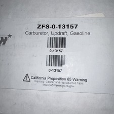 Carburetor For Updraft Gasoline Zfs-0-13157