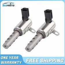 Pair VVT Control Valve Engine Variable Timing Solenoid For Toyota Camry Sienna