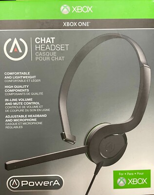 Casque Micro Chat Microsoft Xbox One - Modèle 1564, En Boîte, Occasion