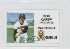 1981 Perma-Graphics/Topps Credit Cards Rod Carew #125-022 HOF