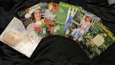 Creative Needle Magazine Lot of 6 - 2004 - Patterns Included!