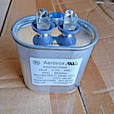 Aerovox Hid Ballast Capacitors - Z93s4016mn 400v 16 Uf No Pcbs - Nos