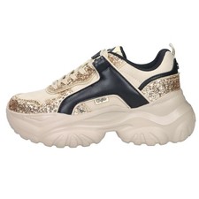 Buffalo SNEAKERS BASSA BN1636517 BEIGE/ORO