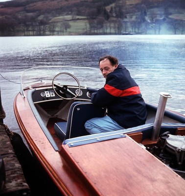 Donald Campbell jet speed boat 'Jet Star' on Coniston Water Cu- 1966 Old Photo