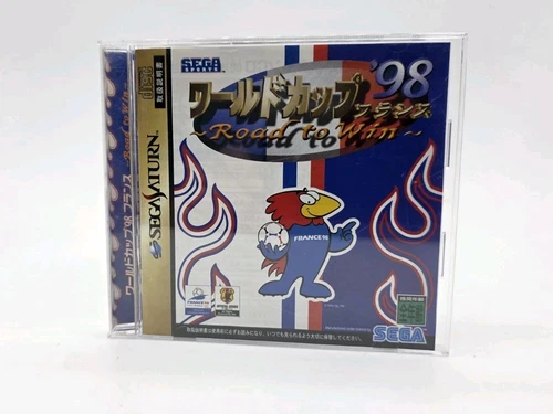 Japanese FIFA World Cup 98 France Road to Win - Sega Saturn Complete US Seller