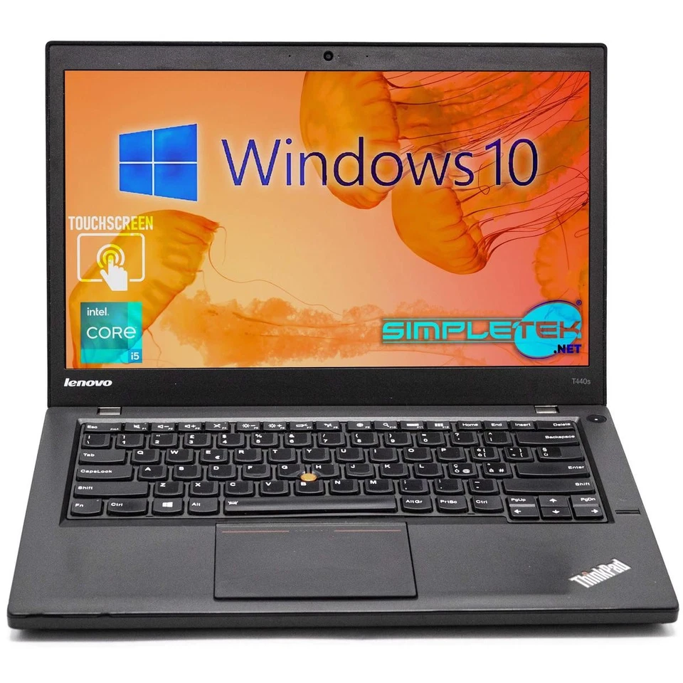 LENOVO ULTRABOOK T440S i5 4300U WINDOWS 10 4GB 120GB PC PORTATILE NOTEBOOK - Immagine 2 di 4