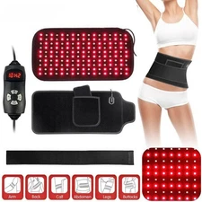 Medical-Grade At-Home Infrared Light Therapy Pad Belt For Pain Relief