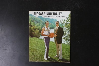 Niagara University 1979-80 Basketball Guide Program NCAA College Sports