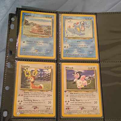 Wizards of the Coast Pokemon TCG 56-Card Lot Gym Heroes/Challenge Team Rocket