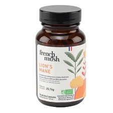 French Mush Lion's Mane Bio 56 Gélules – Hericium Erinaceus – Vegan
