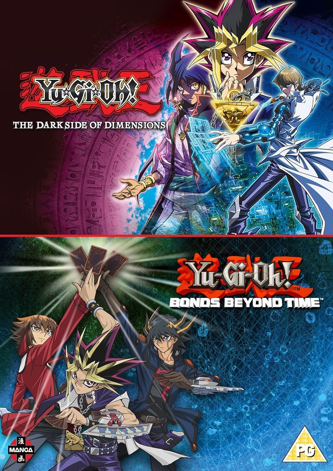 Yu-Gi-Oh! The Dark Side of Dimension / Bonds Beyond Time (DVD) **NEW**