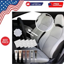 Advanced Leather Repair Kit Filler Vinyl DIY Car Seat Patch Sofa Rip Holes 20ml