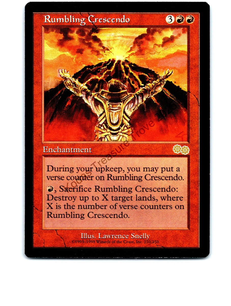 マジック ザ ギャザリング　Rumbling Crescendo Rumbling Crescendo 210 Urza's Saga for sale | eBay