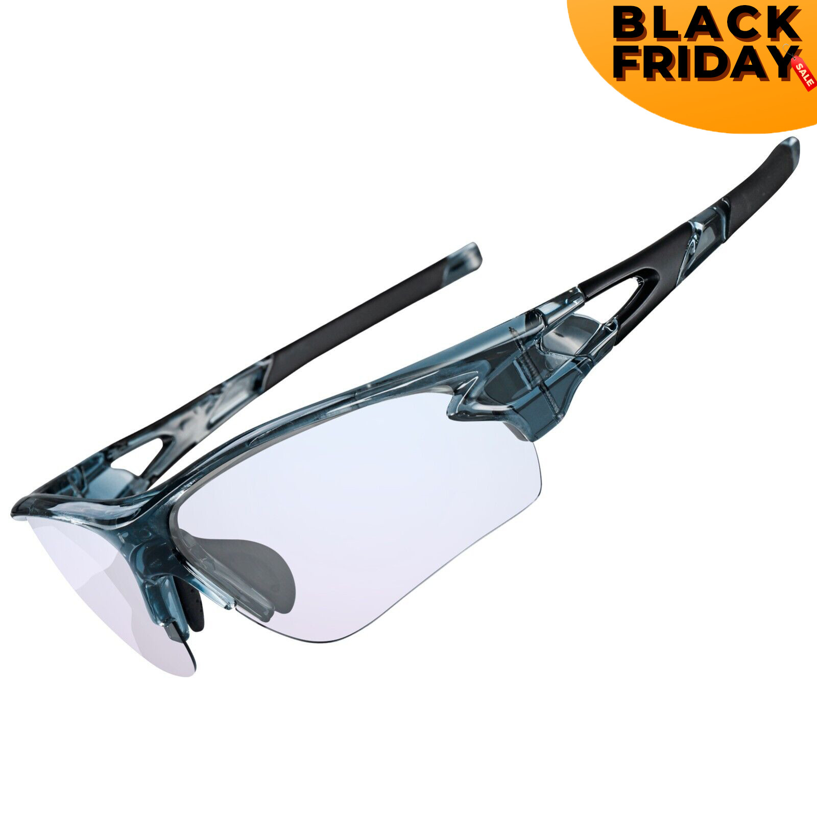 ROCKBROS Fahrradbrillen Selbsttnend Sonnenbrille Фотохроматический UV400 Schutz 6790₽
