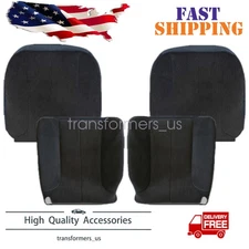 Fits 2003-2005 Dodge Ram 2500 3500 Driver & Passenger Seat Cover Dark Gray