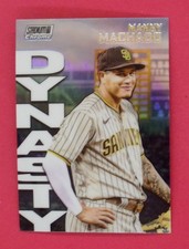 2022 Stadium Club Chrome Manny Machado Dynasty and Destiny #9A San Diego Padres