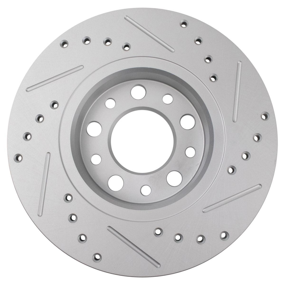 ACB ZONE Front Rear Brake Rotors Set for Jeep Compass Renegade 2017-2020 Fiat 500X, Drilled & Slotted Disc Rotors Kit (780995LR+981643LR