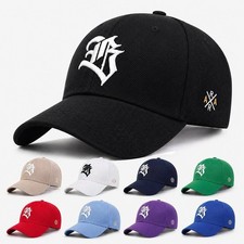 Gothic Letter B -Baseball Cap Adjustable Dad Hat Embroidered Casual Unisex Caps