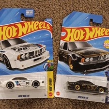 Hot Wheels HW Euro BMW 635 CSi 2025 1:64 Diecast White/Black Unopened Lot