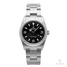 Rolex Explorer 36mm Black Dial Stainless Steel Ref. 114270