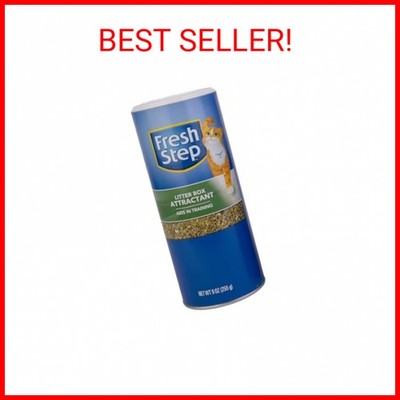 Fresh Step Litter Box Attractant Powder to Aid in Training, 9 Ounces | All Natur