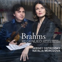 Sergey Ostrovsky - Brahms Sonatas For Violin And Piano - Cd Album - F123Z