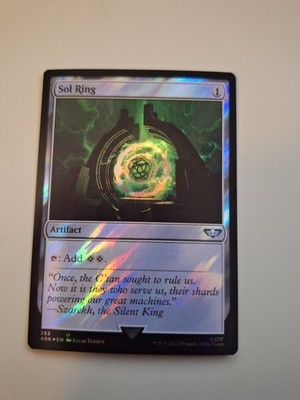 Sol Ring (252) (Surge Foil) Universes Beyond: Warhammer 40000 Foil MTG Magic