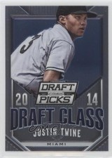 2014 Panini Prizm Perennial Draft Picks Draft Class Justin Twine #41 5fu