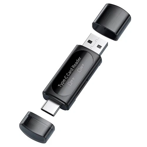 3X(USB 2.0 auf -Kartenleser, Micro--TF-Speicherkartenadapter für PC-Laptop-4831