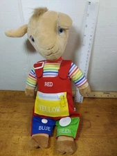 Llama Llama Red Pajama Plush Learn To Dress Colors Zip Snap Buckle Button Latch