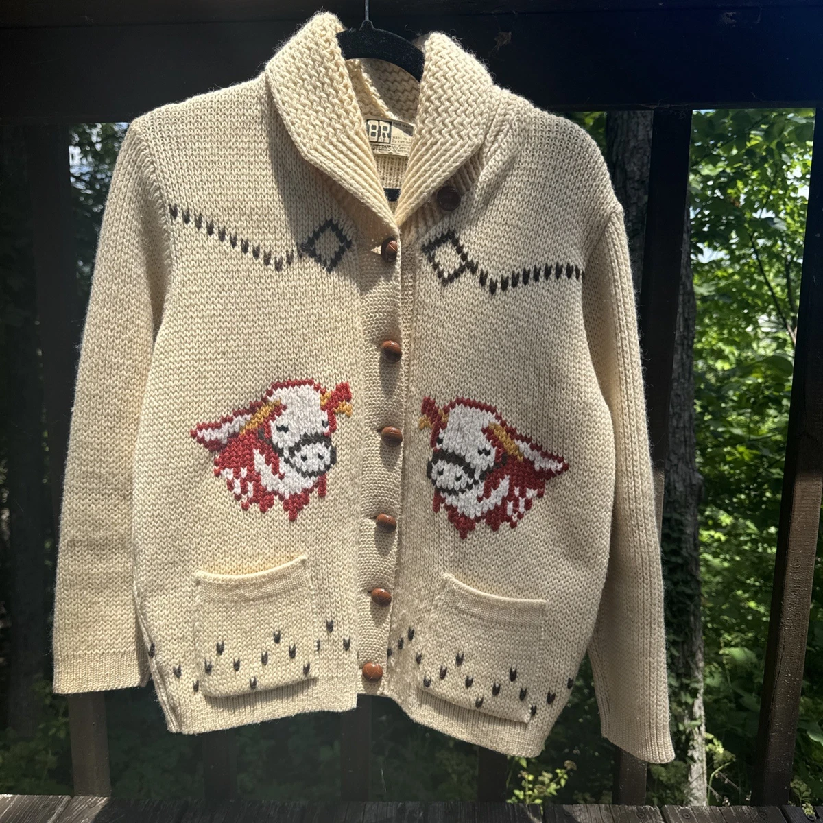 Cowichan Sweater In Men's Vintage Sweaters for sale | eBay