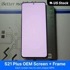 DISCOUNT Original OEM For Samsung Galaxy S21 Plus LCD Touch Screen w/ Midframe